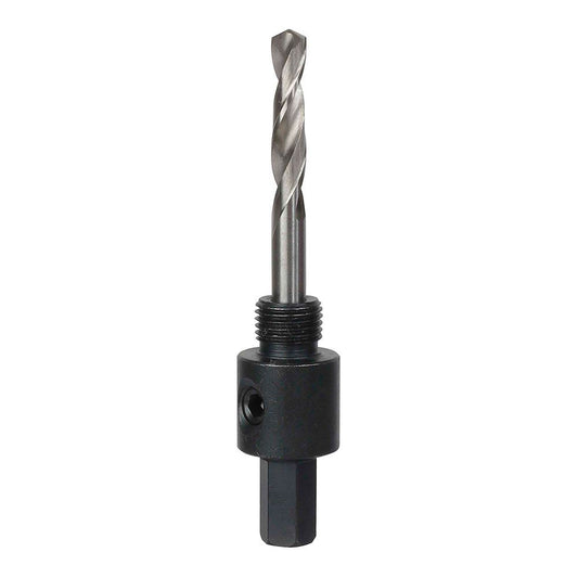 MANDRIL PARA SIERRAS DE CORONA BIMETÁLICA DE 14 A 30 mm, VÁSTAGO HEXAGONAL DE 9,5 mm 3/8 pulg