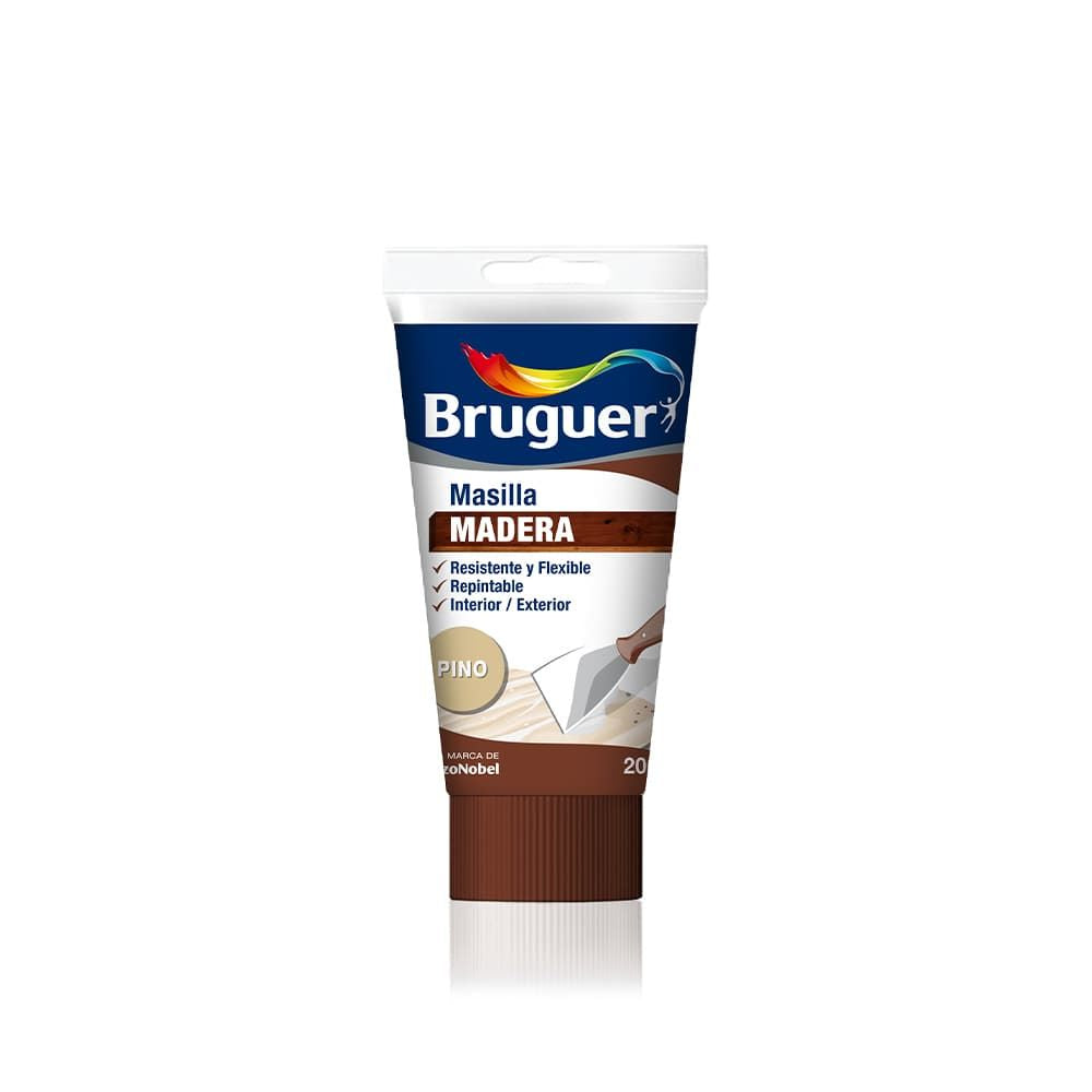 MASILLA PARA MADERA COLOR PINO 200 g