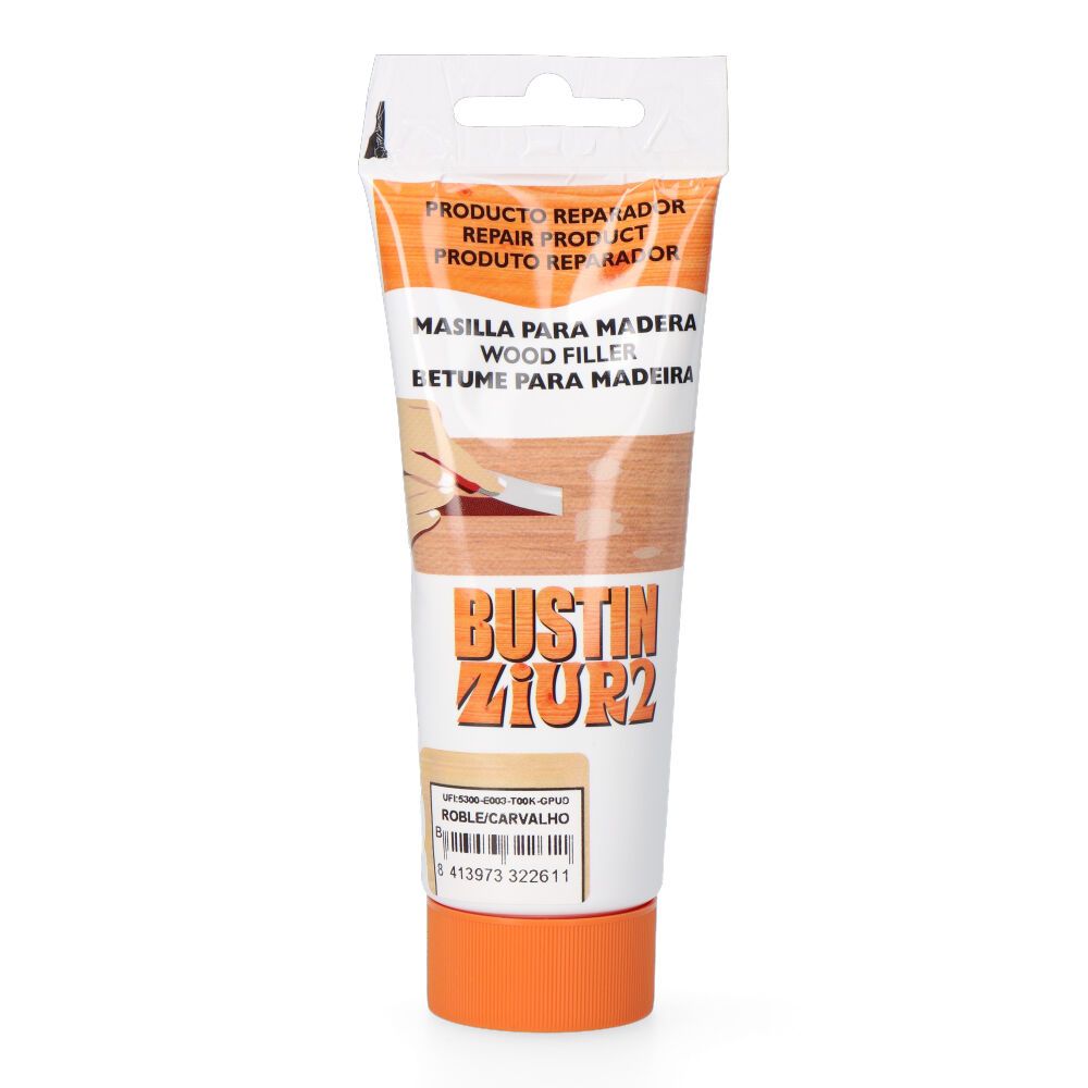 MASILLA REPARADORA PARA MADERA COLOR ROBLE 120 g