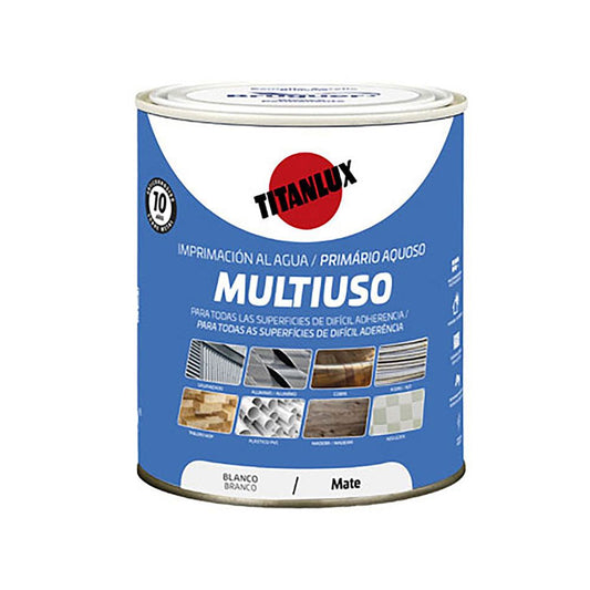 IMPRIMACIÓN MULTIUSO AL AGUA BLANCO MATE 750 ml