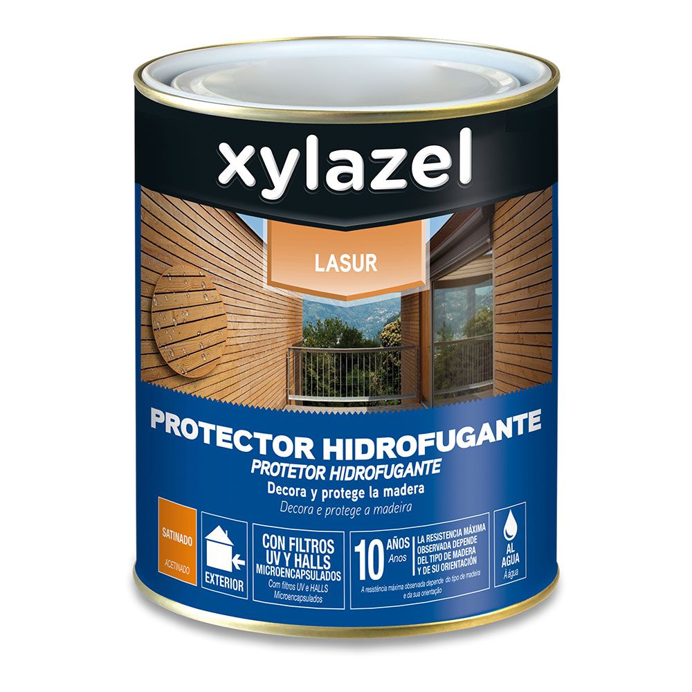 LASUR DECORATIVO AL AGUA INCOLORO SATINADO 750 ml