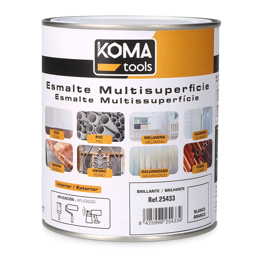 ESMALTE MULTISUPERFICIES BLANCO BRILLO 750 ml