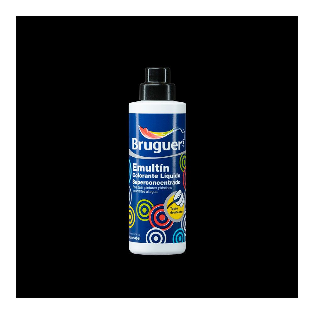 COLORANTE LÍQUIDO SUPERCONCENTRADO EMULTIN 50 ml NEGRO