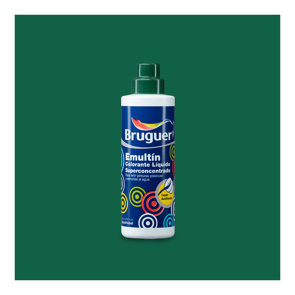 COLORANTE LÍQUIDO SUPERCONCENTRADO EMULTIN 50 ml ESMERALDA