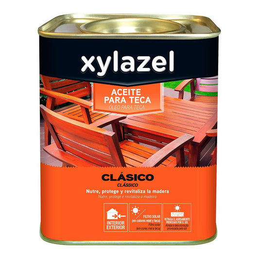 ACEITE CLÁSICO PARA TECA INCOLORO 4 L