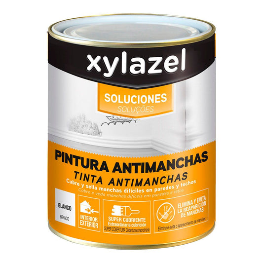 PINTURA SOLUCIONES ANTIMANCHAS INTERIOR / EXTERIOR BLANCO 750 ml