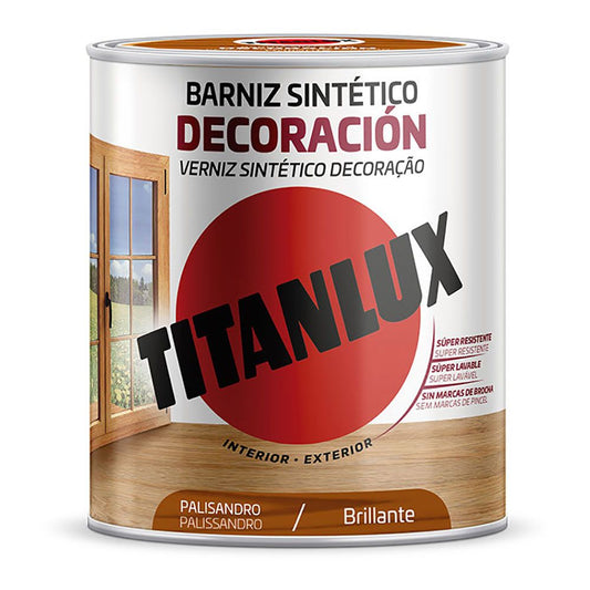 BARNIZ SINTÉTICO DECORACIÓN PALISANDRO BRILLANTE 250 ml