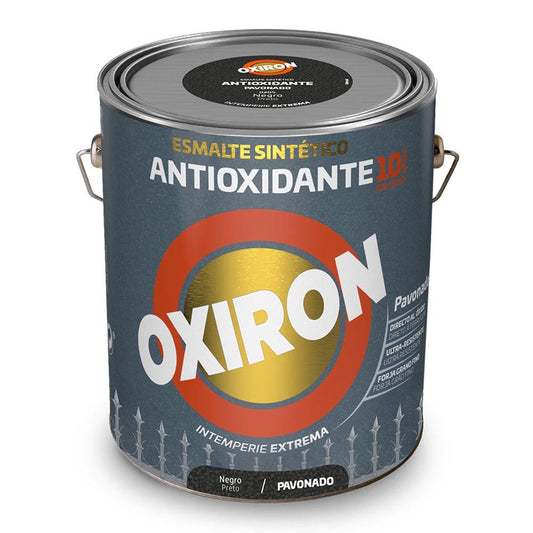 ESMALTE SINTÉTICO METÁLICO ANTIOXIDANTE NEGRO PAVONADO 750 ml