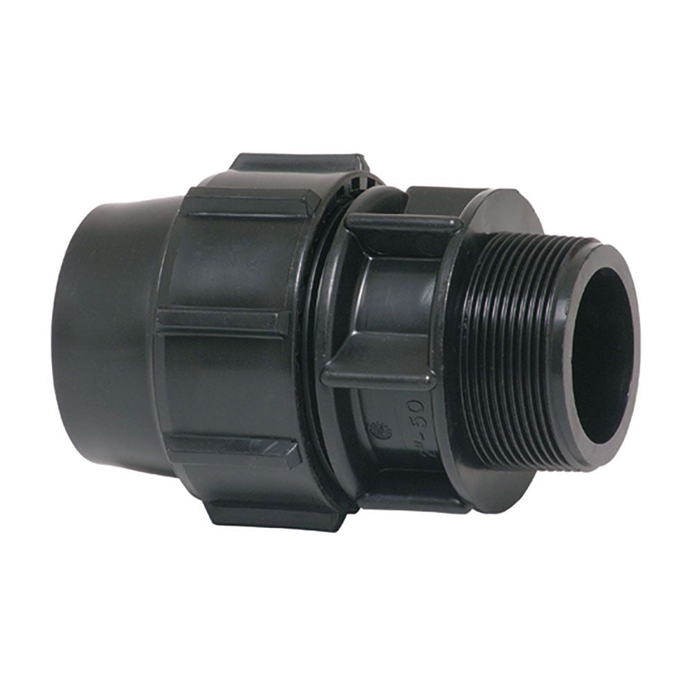 ENLACE MIXTO ROSCA MACHO POLIPROPILENO 32 mm x 1"