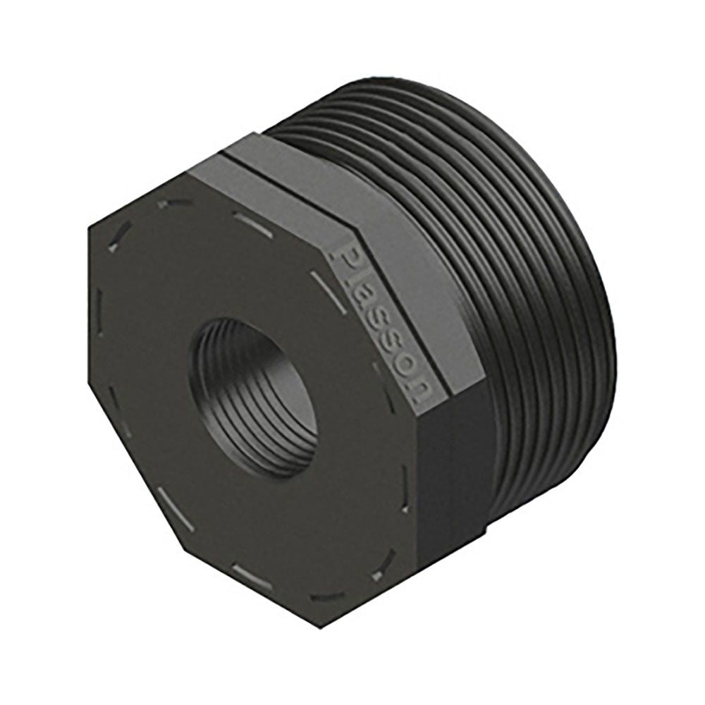 REDUCCIÓN ROSCA MACHO/HEMBRA POLIPROPILENO 3/4" x 1/2"