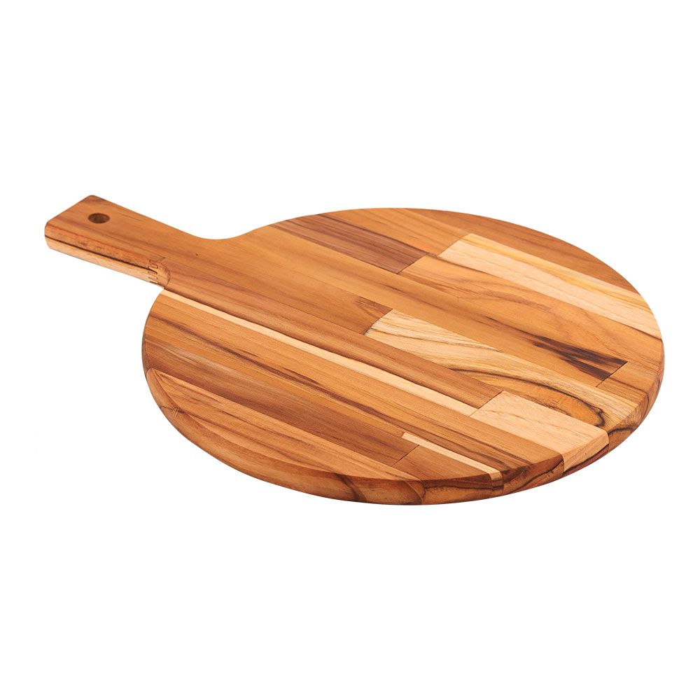 TABLA PARA PIZZA CON MANGO Ø28 x 1,8 cm