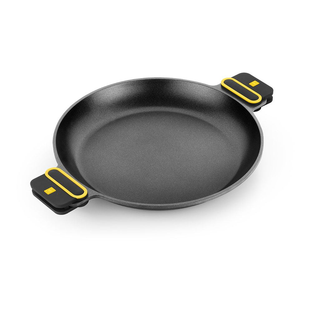 PAELLERA DE ALUMINIO FUNDIDO CON ANTIADHERENTE TRICAPA, DAILY PRO, Ø36 cm