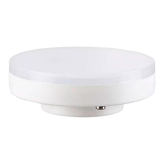BOMBILLA LED BLANCA GX53 6 W 400 lm 1800 K LUZ CÁLIDA Ø73 x 26 mm
