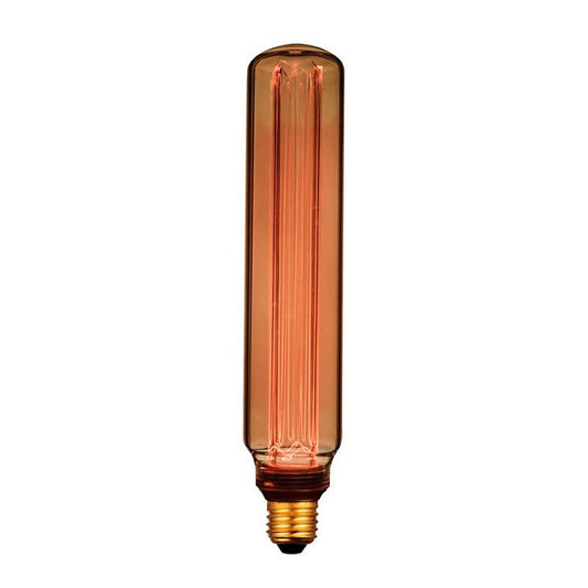 BOMBILLA LED T60 DECORATIVA TUBULAR E27 4 W 200 lm 1800 K LUZ CÁLIDA Ø60 x 300 mm