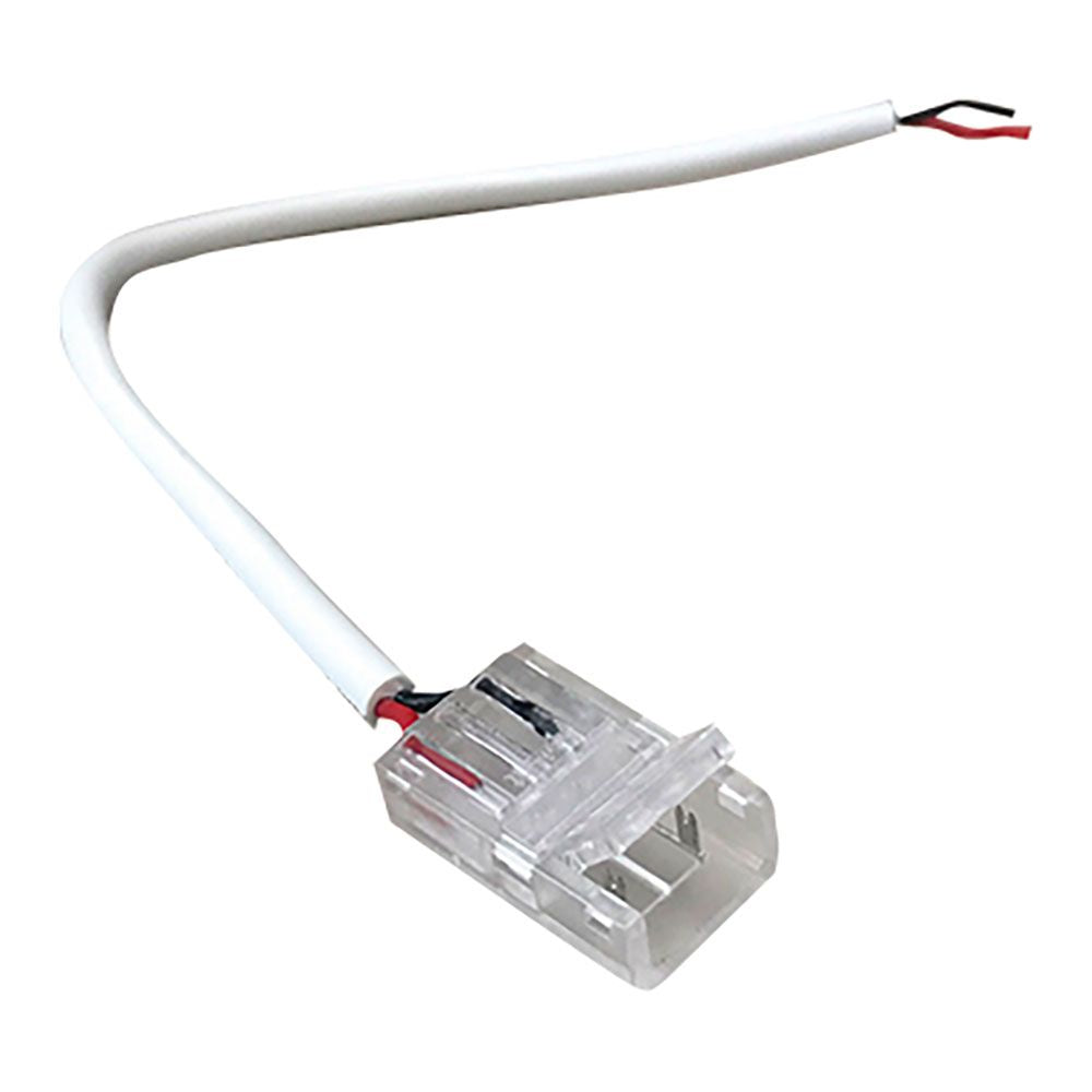 CONEXIÓN INICIAL RÁPIDA PARA TIRAS DE LED IP65 2P 230 V 25 cm, 10 uds