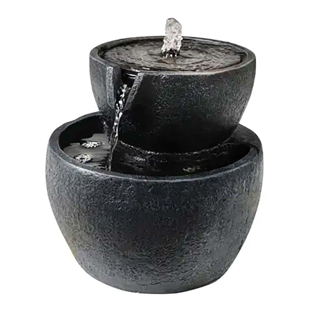 FUENTE SOLAR PARA EXTERIOR IP68, DE POLIRESINA; Ø20 x 20,5 cm
