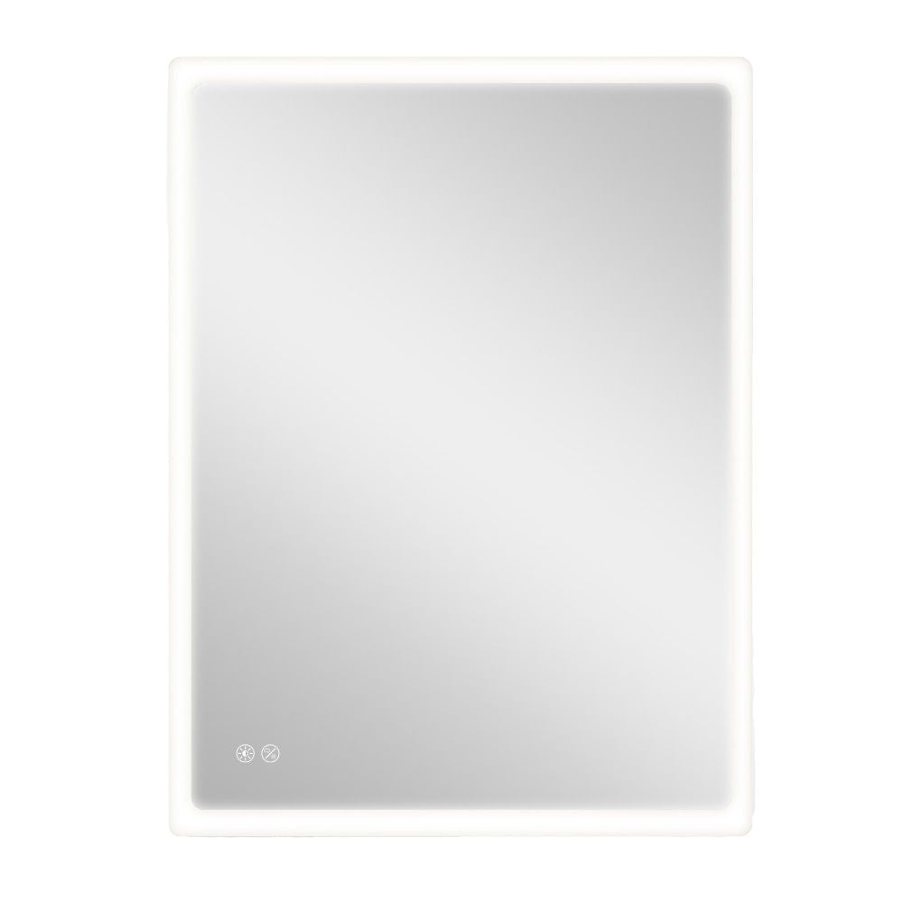 ESPEJO RECTANGULAR CON LED 20 W 80 x 60 cm