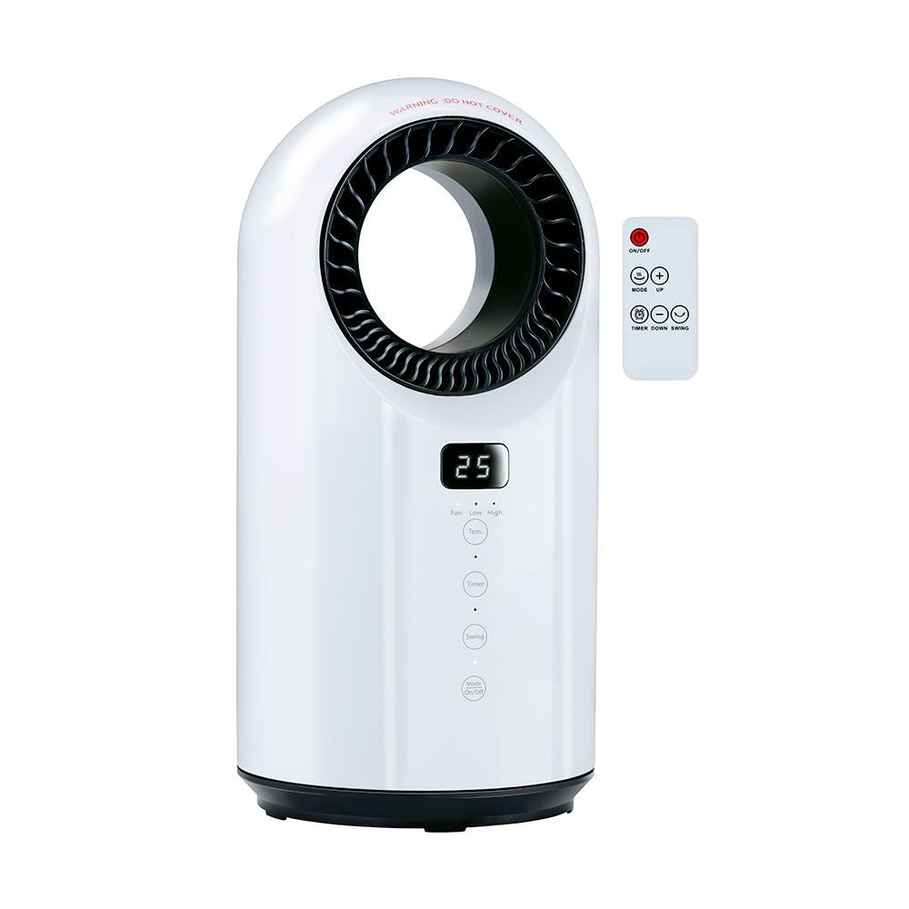 VENTILADOR SIN ASPAS CON CALEFACTOR 1000 - 1500 W