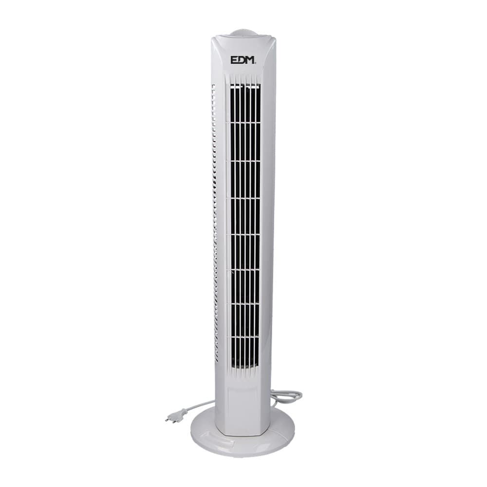 VENTILADOR DE TORRE. POTENCIA: 45 W; 60dB, BLANCO 21 x 78 cm