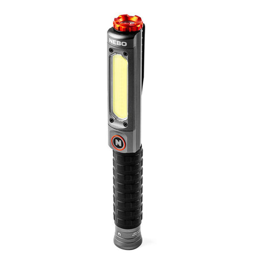 LINTERNA BIG LARRY PRO+. LÁMPARA+COB RECAGABLE; POR LA COMPRA DE 6 UNIDADES UN EXPOSITOR DE REGALO