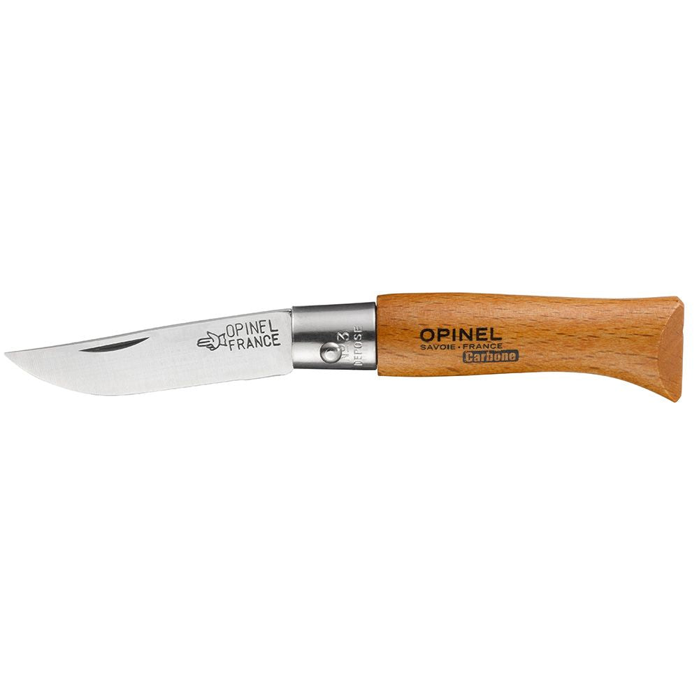 NAVAJA ACERO CARBONO Nº 3, HOJA DE 4 cm