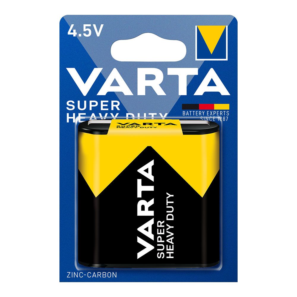PILA ALKALINA SUPER HEAVY DUTY 3LR12 - 4,5 V (BLISTER 1 unid.) 62 x 22 x 67 mm