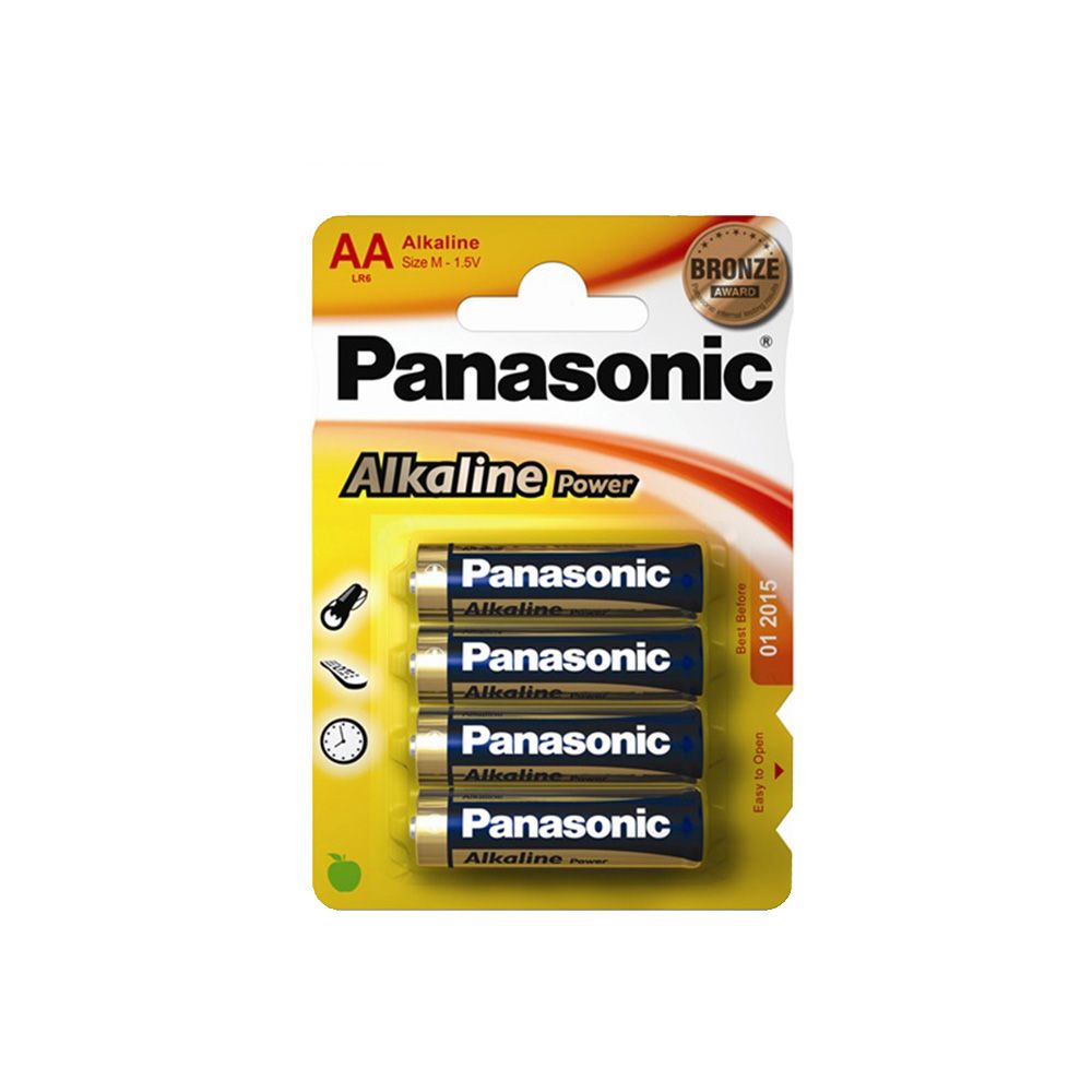 PILA ALKALINA BRONZE AA - LR06 1,5V (BLISTER 4 unid.) Ø14,5 x 50,5 mm