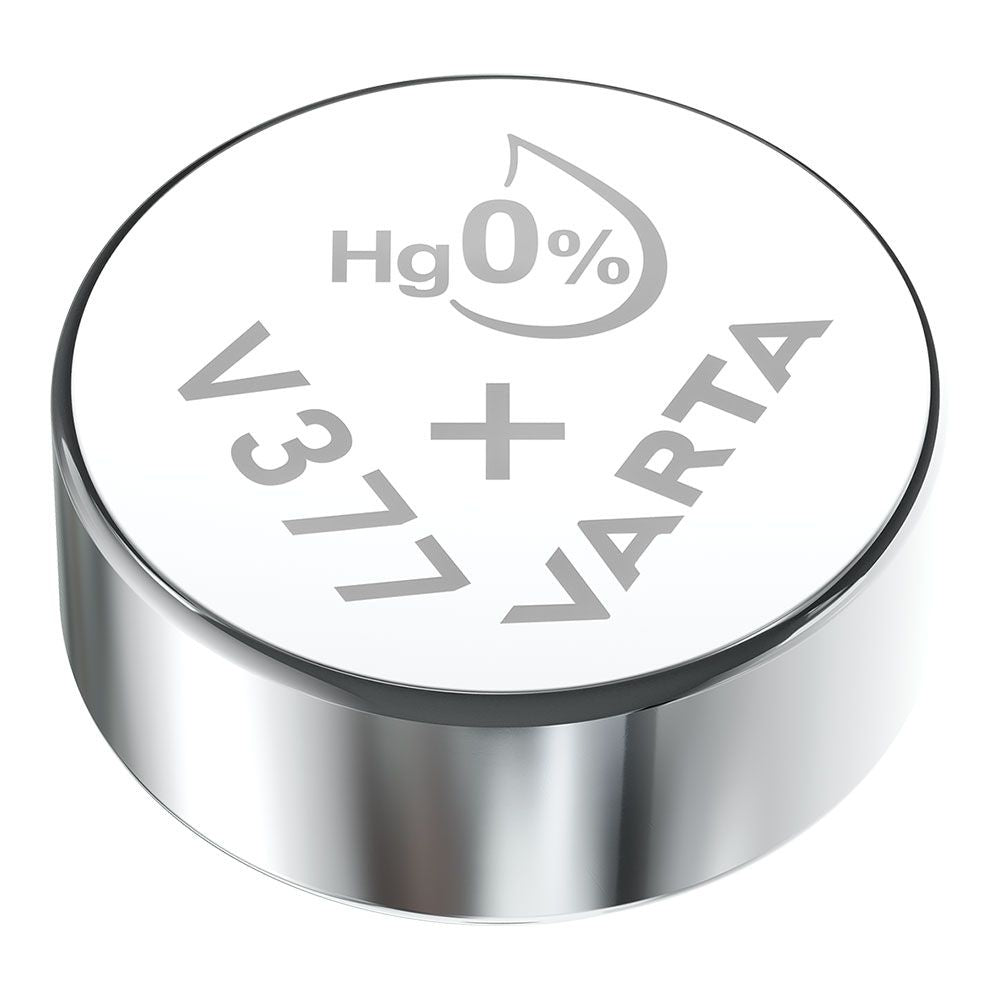 MICRO PILA DE BOTÓN SILVER SR66 - V377 1,55 V Ø6,8 x 2,5 mm WATCH BLISTER