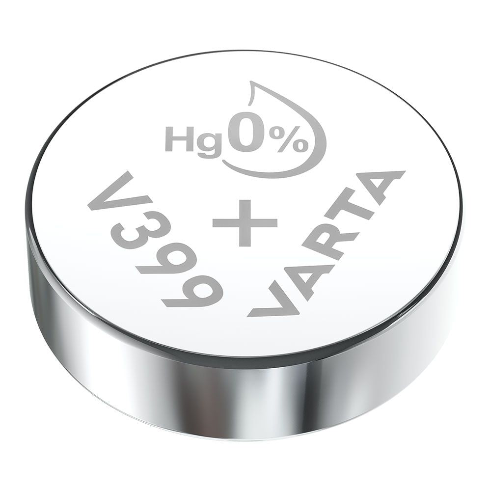 MICRO PILA DE BOTÓN SILVER SR57 - V399 1,55 V Ø9,5 x 2,73 mm WATCH BLISTER