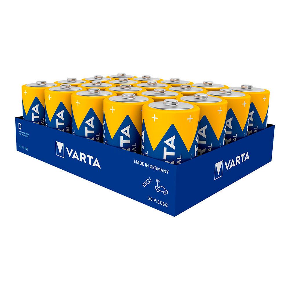 PILA ALKALINA  INDUSTRIAL PRO POWER D - LR20 (CAJA 20 uds) Ø34,2 x 61,5 mm