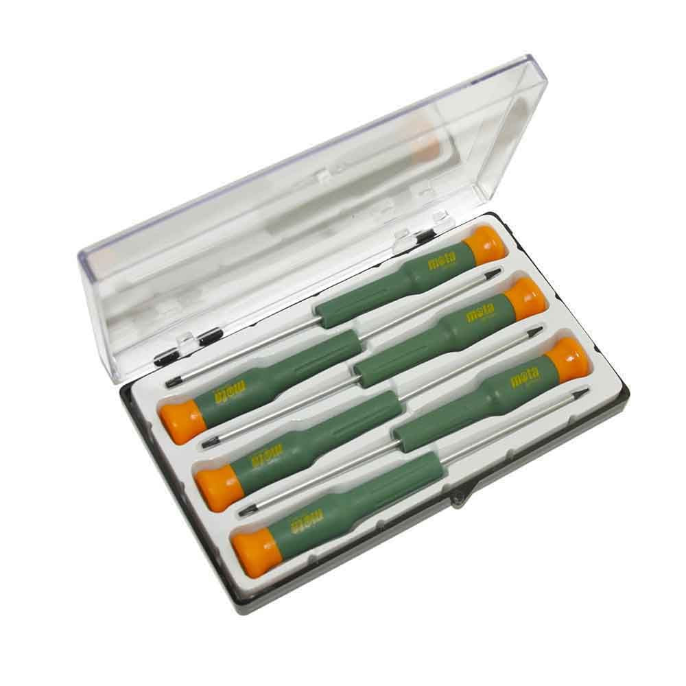 DESTORNILLADORES DE PRECISIÓN TORX, 6 PIEZAS