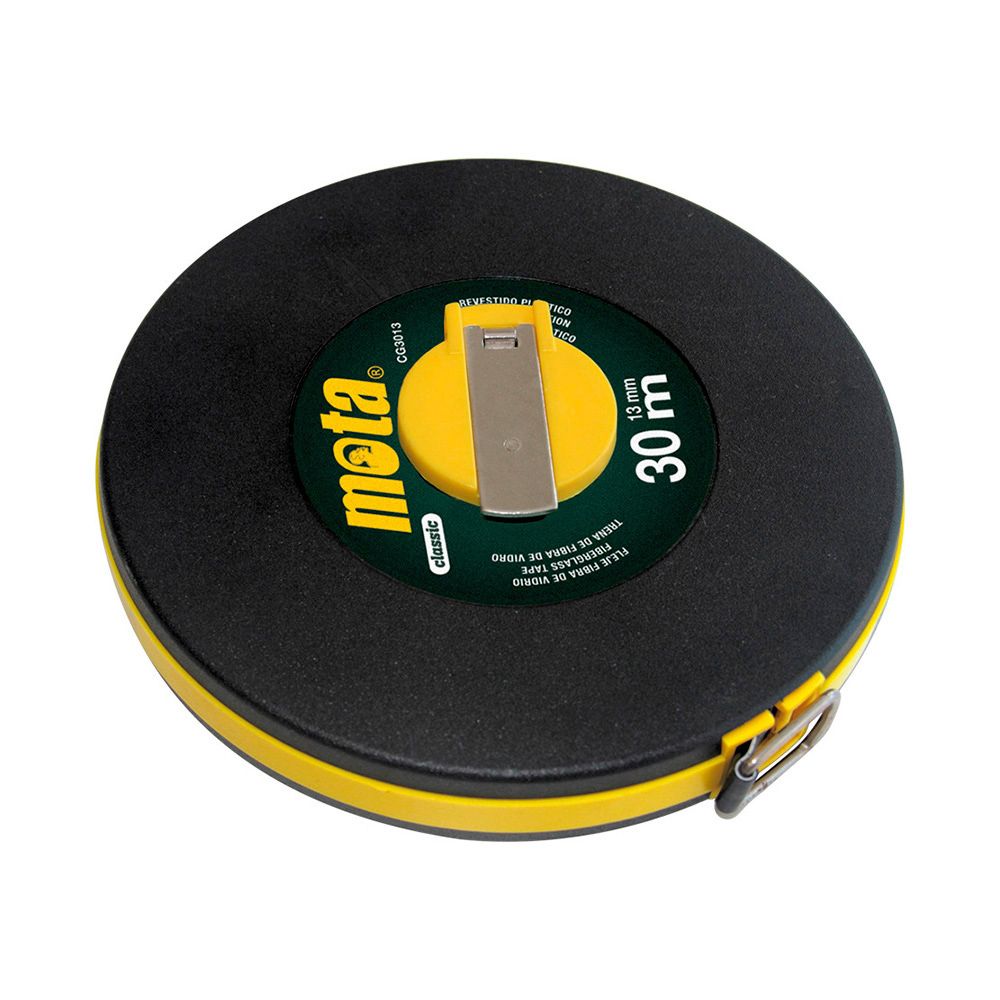 CINTA METRICA FLEJE FIBRA DE VIDRIO 30 m x 13 mm