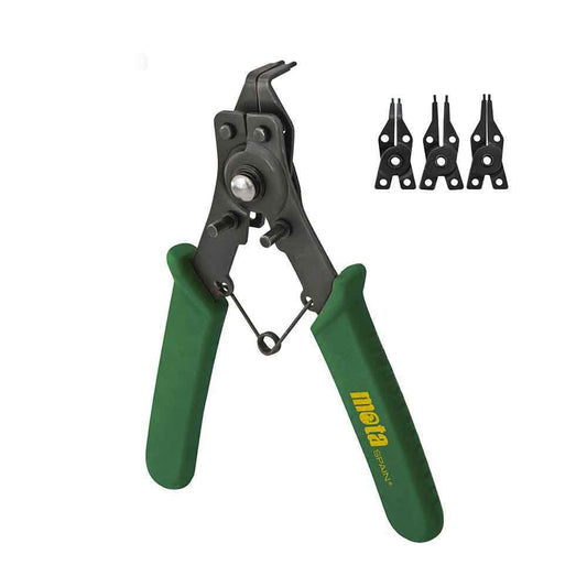 ALICATES ARANDELAS ABRIR/CERRAR 4 EN 1; 180 mm