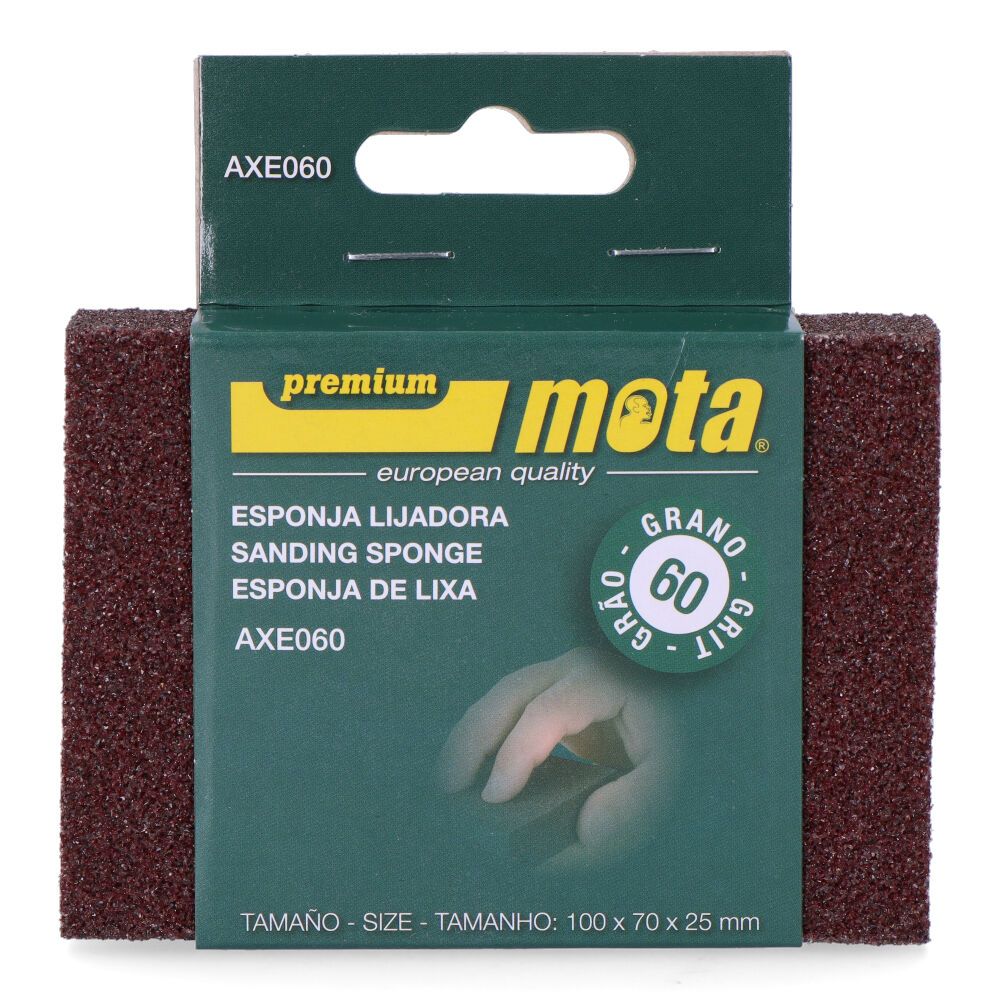 ESPONJA LIJADORA DE ALUMINIO GRANO 60