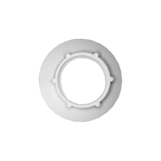 ARANDELA PARA PORTALAMPARAS E14 BLANCO SOLERA