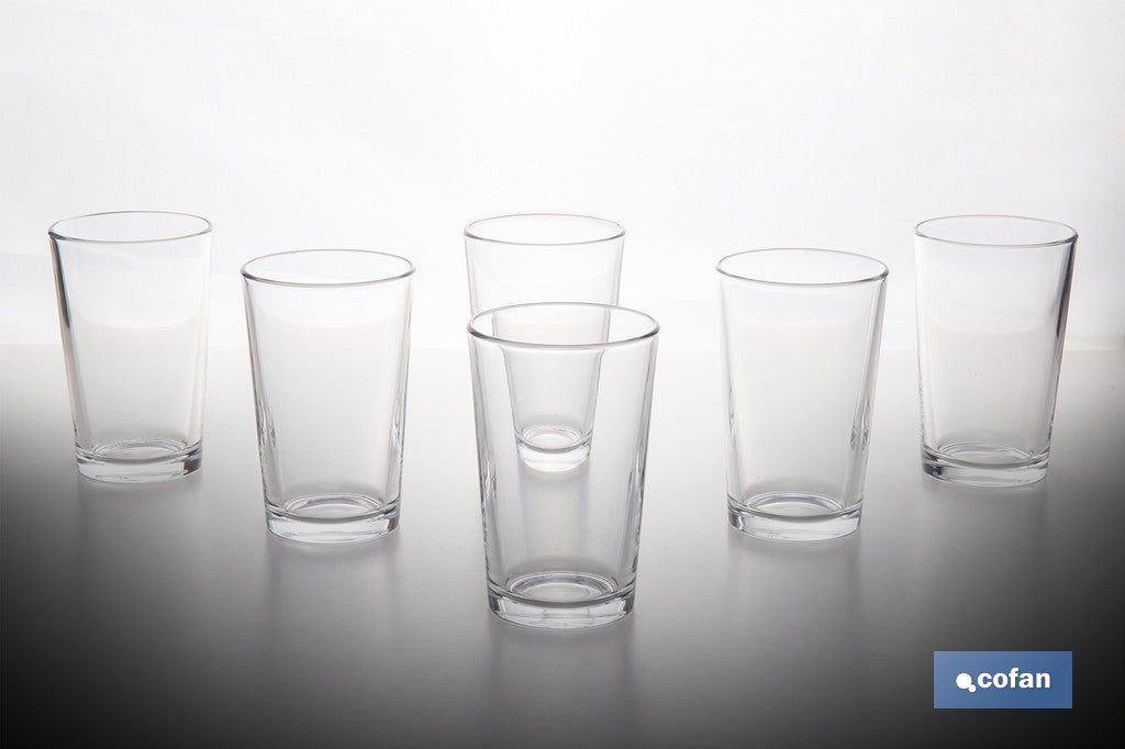PACK DE 6 VASOS DE CAÑA 20 CL