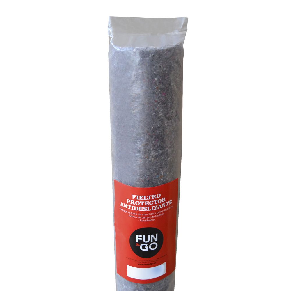FIELTRO PROTECTOR SUELO 200 g/m² GRIS 1 x 10 m