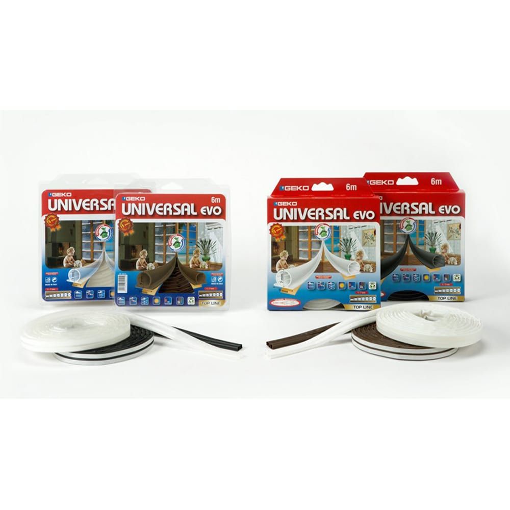 BURLETE ADHESIVO TERMOPLÁSTICO 6 m (2 x 3 m) TRANSPARENTE