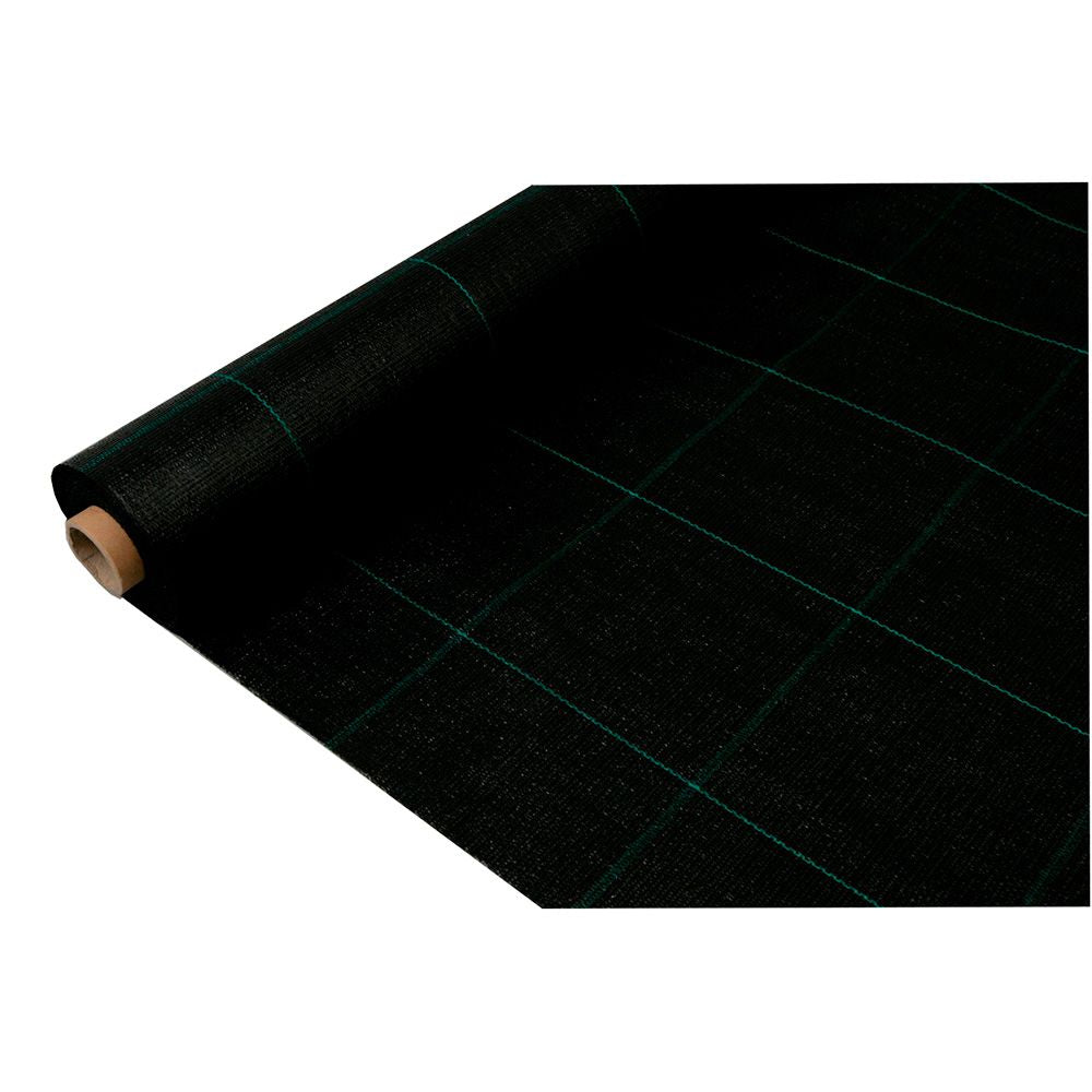 MALLA ANTIHIERBA 100 gr/m² 2 x 10 m COLOR NEGRA