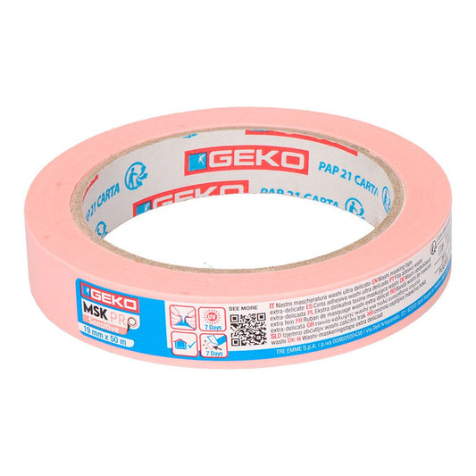 CINTA ADHESIVA WASHI ULTRA DELICADA 19 mm x 50 m