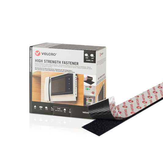 CINTA ULTRAFUERTE ADHESIVA NEGRA 50 mm x 5 m