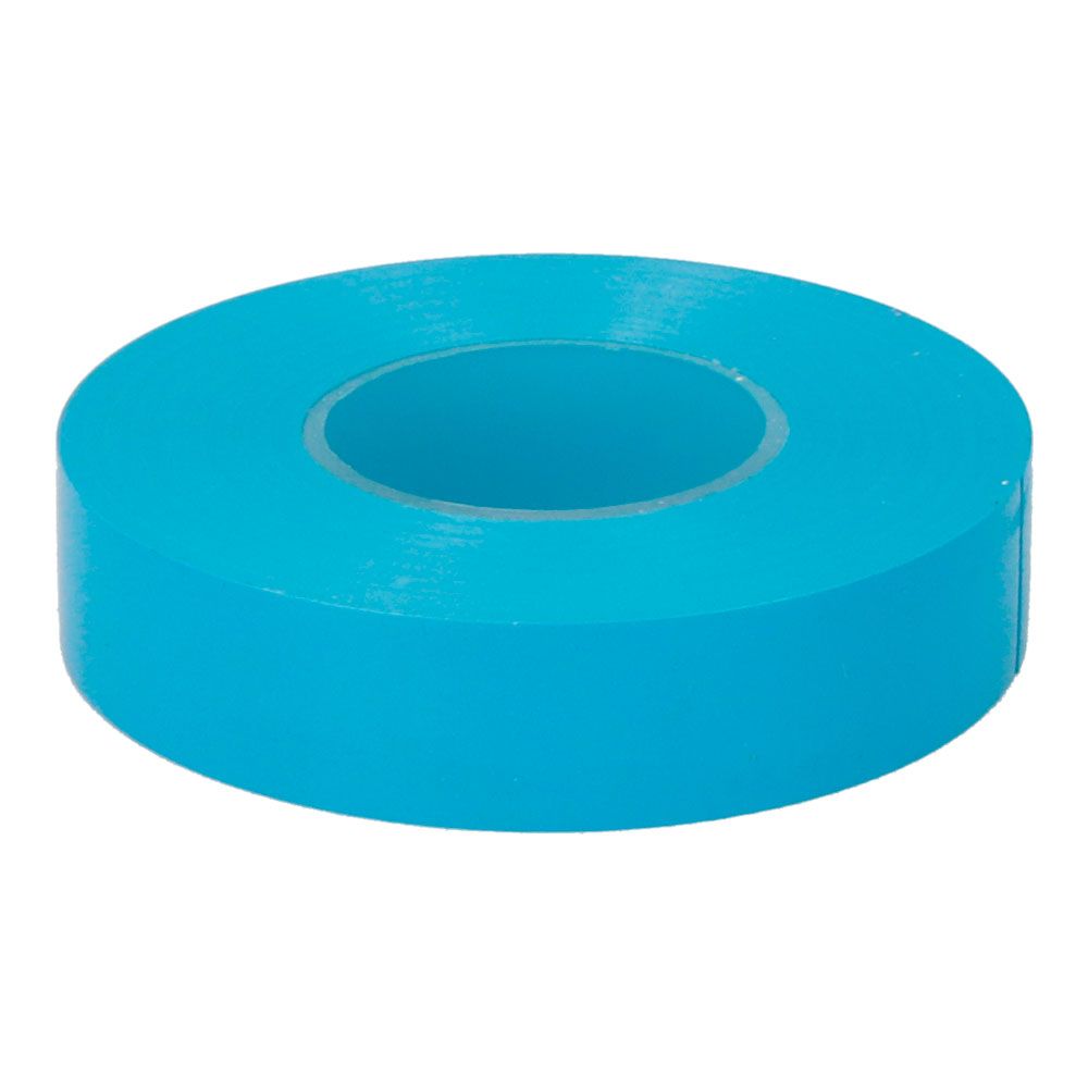 CINTA AISLANTE ELÉCTRICA PROFESIONAL PVC ALTA ADHESIÓN 19 mm x 33 m AZUL