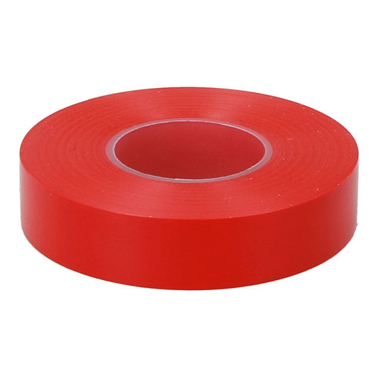 CINTA AISLANTE ELÉCTRICA PROFESIONAL PVC ALTA ADHESIÓN 19 mm x 33 m ROJA