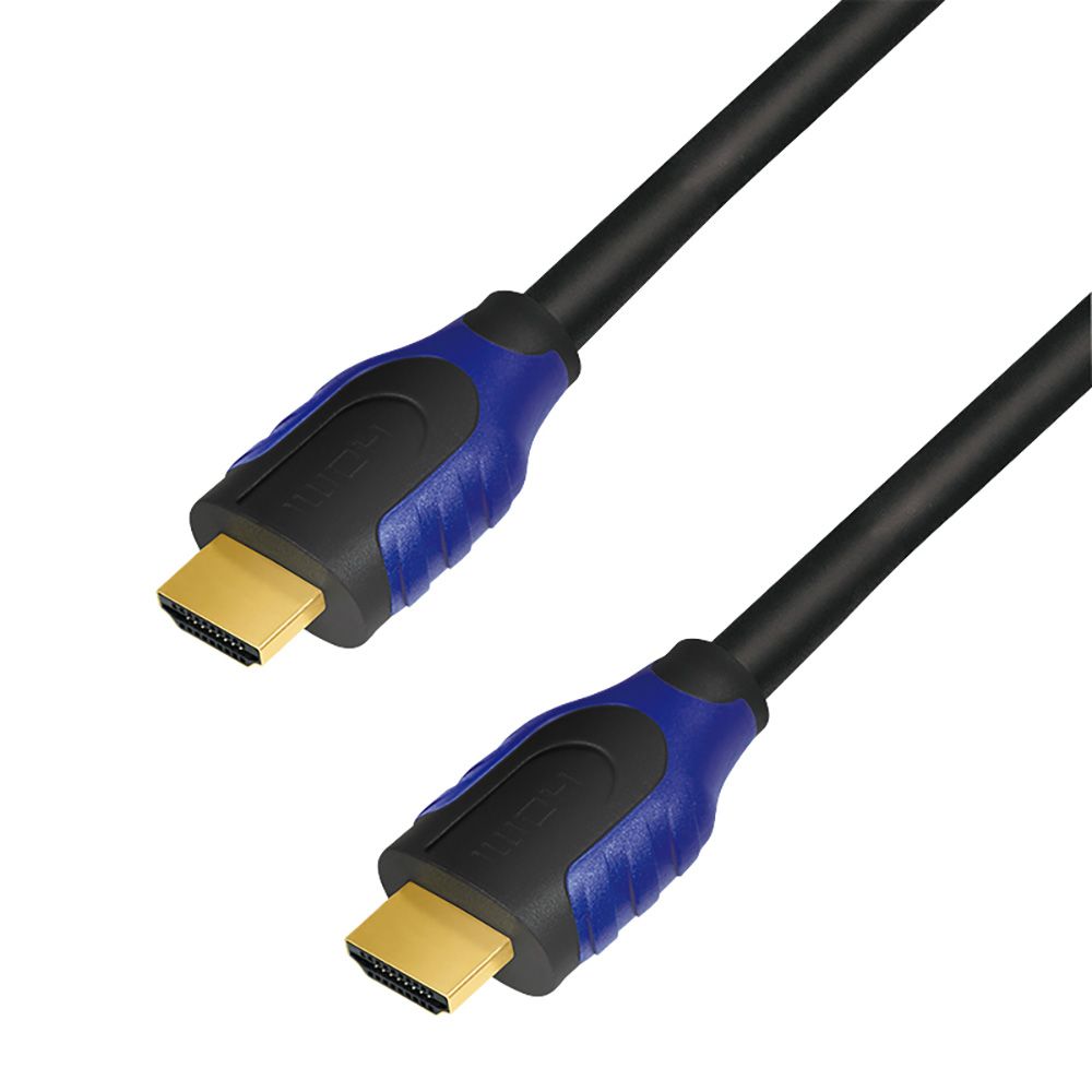 CABLE HDMI 2m 2.0 CON ETHERNET, 4K2K/60Hz, NEGRO