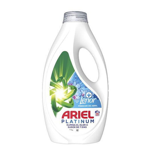 DETERGENTE LÍQUIDO PLATINUM FRESCOR DE ABRIL 25 LAVADOS 1125 ml