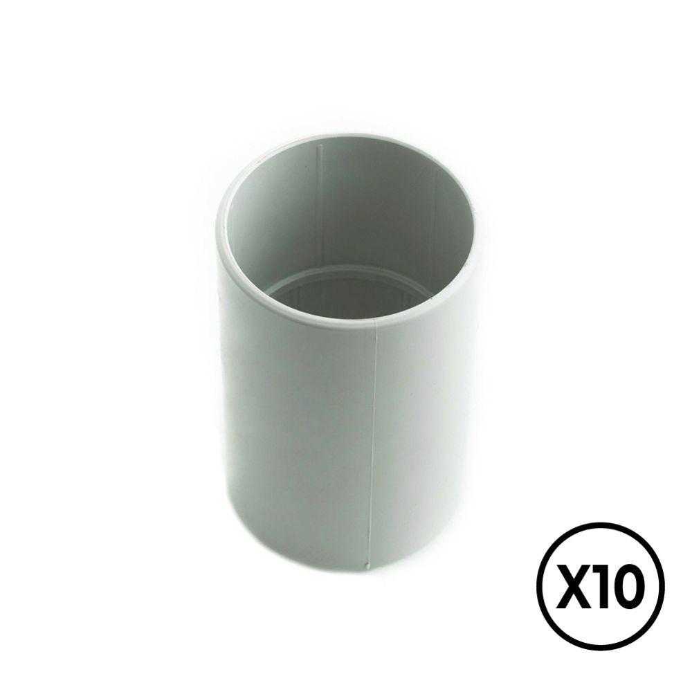 MANGUITO GRIS Ø 25 mm, 10 unidades