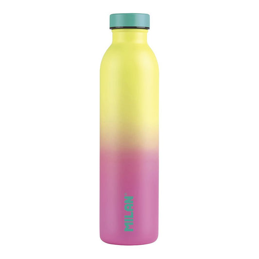 BOTELLA ISOTÉRMICA DE ACERO INOXIDABLE 304 EDICIÓN SUNSET AMARILLA 591 ml