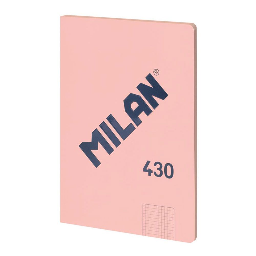 CUADERNO A4  CUADRICULADO ENCOLADO ROSA