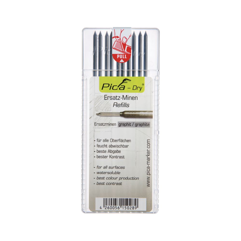 ESTUCHE CON 10 MINAS DRY (GRAFITO 2B)