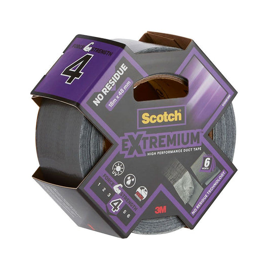 CINTA AMERICANA EXTREMIUM 4 SIN RESIDUOS, 48 mm x 18 m